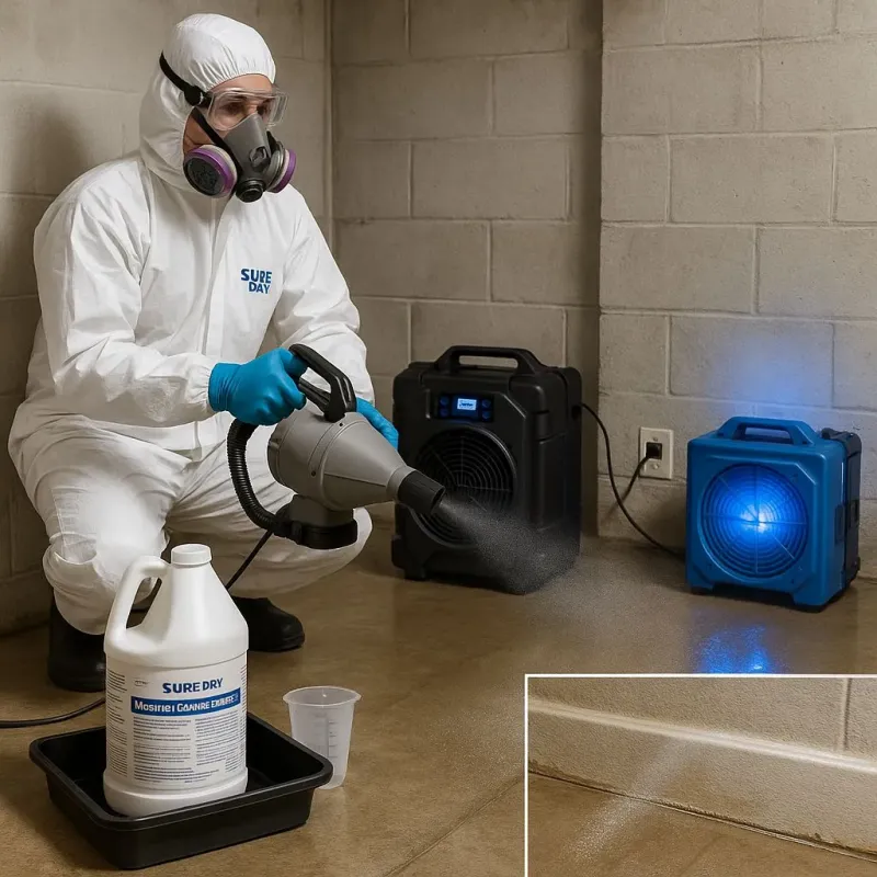 Sanitization and Odor Removal process in Aspen Hill, MD