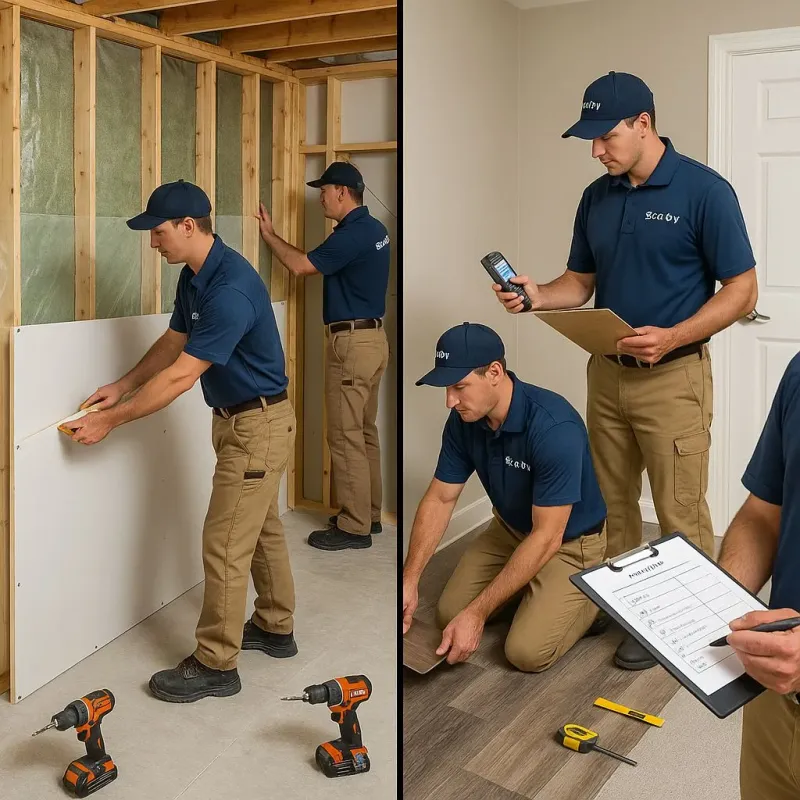Repairs and Reconstruction process in Aspen Hill, MD