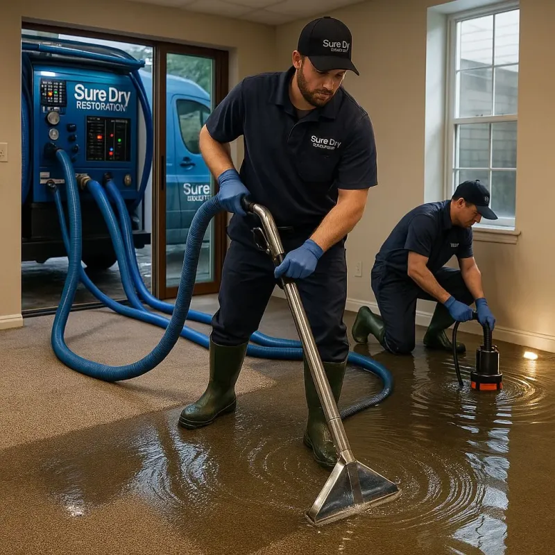 Water Extraction and Removal process in Aspen Hill, MD